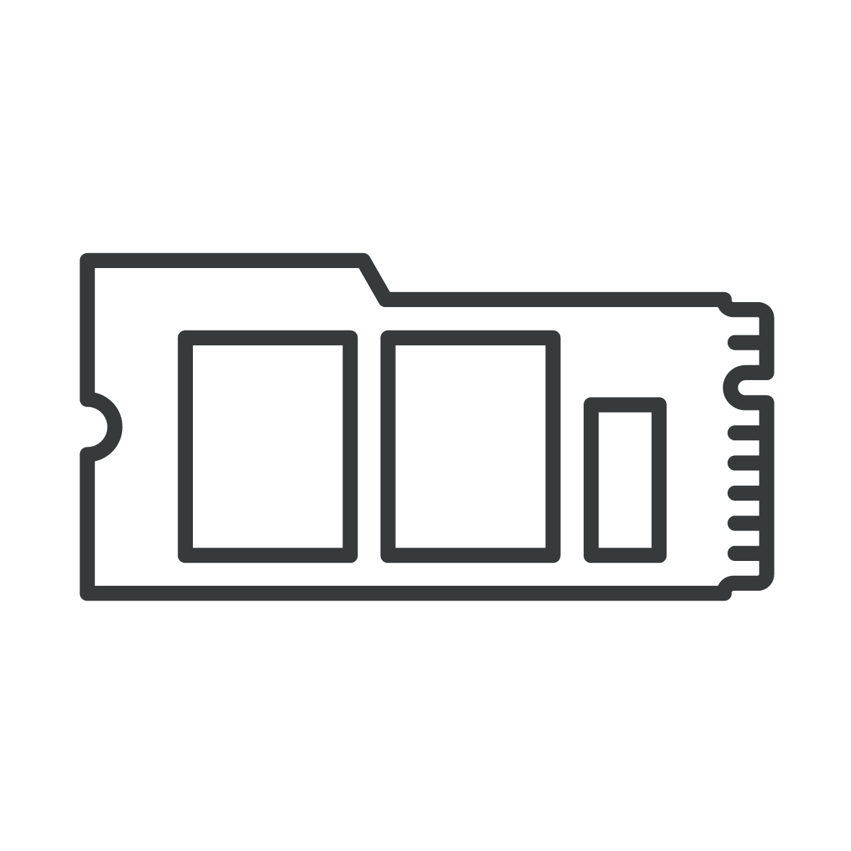1TB M.2 2242 SSD NVMe Ind. Temp.