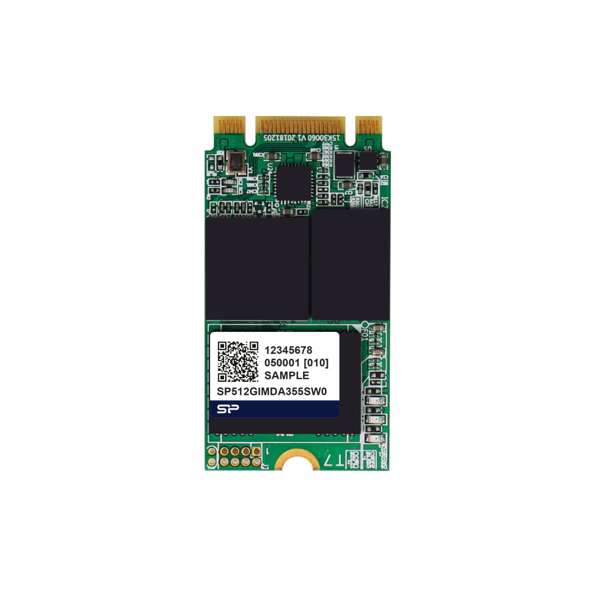 512GB M.2 2242 SSD SATA DRAM Ind. Temp.