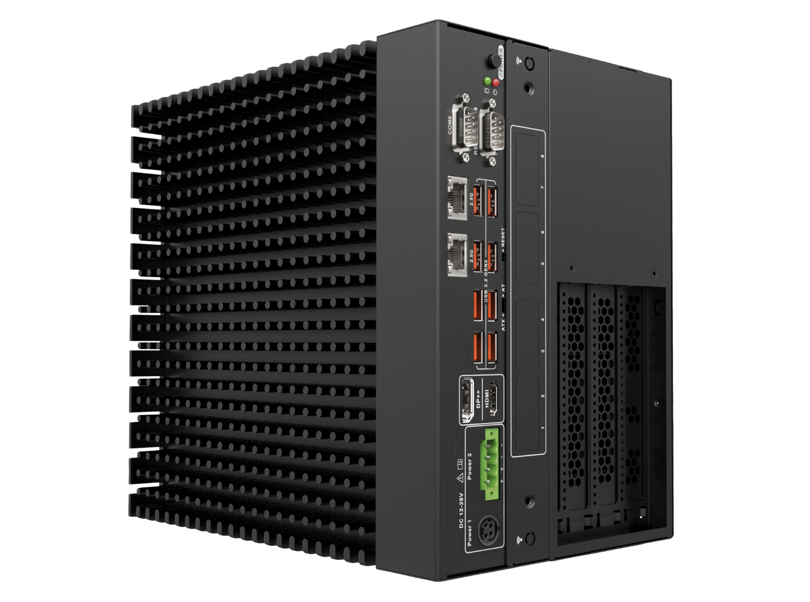 Modular Embedded Box PC 4 Slot