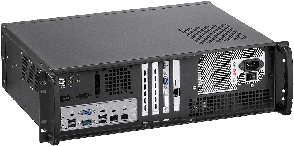 3HE Edgeserver Front-IO