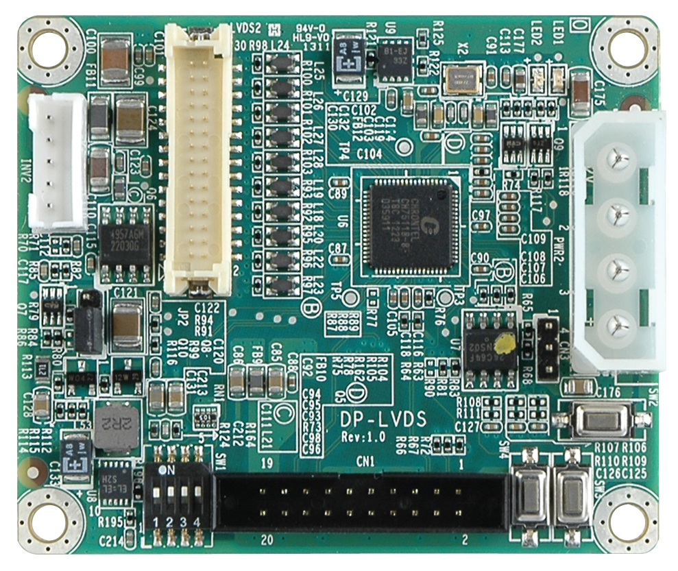 iDP zu LVDS Karte